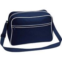 Bagbase Retro Adjustable Shoulder Bag (18 Litres) Pack of 2 in Mid Navy