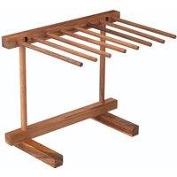 KitchenCraft Italian Pasta Drying Stand in Brown