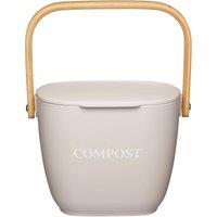 Natural Elements Bamboo Fibre Compost Bin in Grey