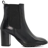Dune London Women's 'Petition' Leather Ankle Boots in Black | Size: 8