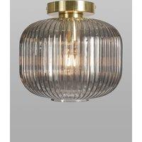 BHS Lighting Lyna Flush Ceiling Light in Gold