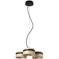 Netlighting Loop Integrated LED Pendants Wood 2700K in Brown