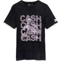 Johnny Cash Men's Short Sleeved T-Shirt | Black | Official Merch | Size: Large