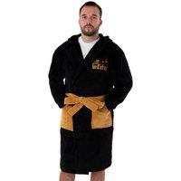 The Godfather Men's Hooded Bathrobe | Black | Official Merch | Size: XL