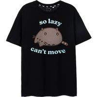 Pusheen Women's Short Sleeved T-Shirt | Black | Official Merch | Size: Medium