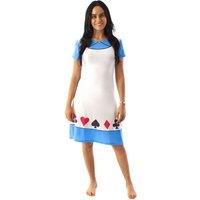 Disney Women's Short Sleeve Skater Dress | White | Official Merch | Size: XL