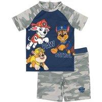 Paw Patrol Boy's 2 Piece Swim Set | Grey | Official Merch | Size: 4-5 Years