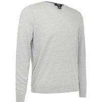 Ribbed V Neck Merino Sweater