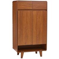 Shoe Cabinet with Drawer and Open Shelf