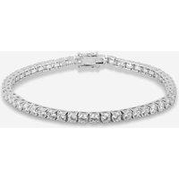 Starbright Women's Silver 3.5mm Round Cubic Zirconia 7.5 Inch Tennis Bracelet B414(3.5M) 7.5~ 3A | Size: 7.5inch