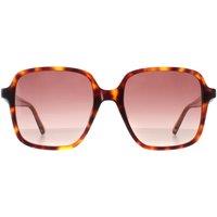 Ted Baker Women's Square Tortoise Pink Gradient TB1688 in Brown