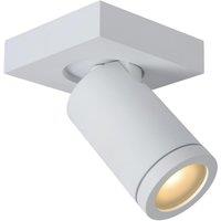 Lucide 'TAYLOR' Dimmable Stylish Tiltable Bathroom LED Ceiling Spotlight GU10 in White