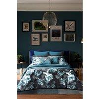Ted Baker 'Painted Blooms' Cotton Duvet Cover Set | Size: Double