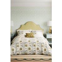 Sanderson 'Catherinae' Cotton Duvet Cover Set in Cream | Size: King