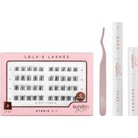 Lola's Lashes "Wispy Hybrid" DIY Lash Extensions Starter Set in Clear