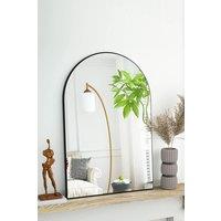 40cm W x 50cm H Contemporary Arched Wall Mirror