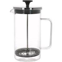La Cafetiere All-Glass 8 Cup Cafetiere, 1L French Press Coffee Maker in Clear