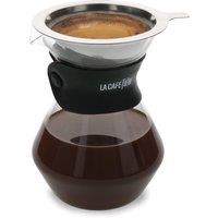 La Cafetiere Glass Coffee Dripper & Carafe in Black