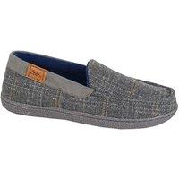 Zedzzz Men's Neville Slippers in Grey | Size: 9