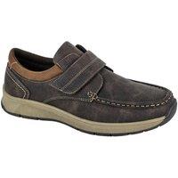 Scimitar Men's Plain Black Trainers in Brown | Size: 7