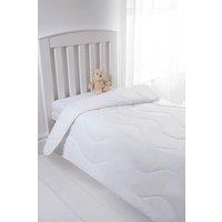 Clair De Lune 'Anti Allergy' 4 Tog Duvet in White | Size: Single