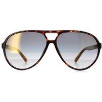 Guess Men's Aviator Dark Havana Brown Mirror GF5070