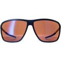 Police Men's Square Semi Matte Ruthenium Blue Brown Mirror Blue SPLL15 Solstice 4
