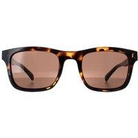 CALVIN KLEIN Men's Rectangle Tortoise Brown R748S