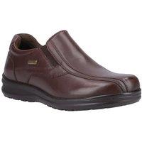 Fleet & Foster Men's Magpie Classic Slip On Shoes in Brown | Size: 8