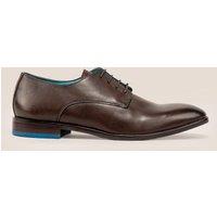 Oswin Hyde Men's Keyon Leather Derby Lace Up in Brown | Size: 11