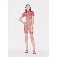 House of Holland Women's Vivid Cheetah Cycling Shorts | Size: Small