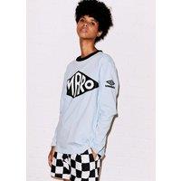 House of Holland Women's HOH x Umbro Blue Long Sleeve Tee | Size: Medium