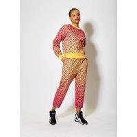 House of Holland Women's Vivid Cheetah Print Joggers | Size: Medium