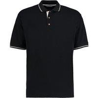 Kustom Kit Men's St Mellion Classic Polo Shirt in Black | Size: Large