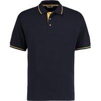 Kustom Kit Men's St Mellion Classic Polo Shirt in Mid Navy | Size: Large