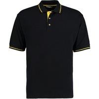 Kustom Kit Men's St Mellion Classic Polo Shirt in Yellow | Size: Large