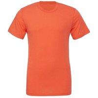 Bella + Canvas Men's Crew Neck T-Shirt in Orange | Size: 2XL