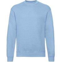 Fruit of the Loom Men's Classic 80 20 Set-in Sweatshirt in Light Blue | Size: Medium