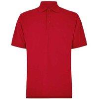 Kustom Kit Men's Klassic Piqu Polo Shirt in Red | Size: 3XL