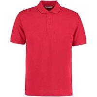 Kustom Kit Men's Klassic Piqu Polo Shirt in Dark Red | Size: XS