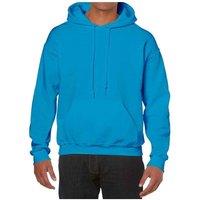 Gildan Men's Heavy Blend Hoodie in Bright Blue | Size: Large