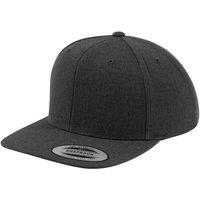 Flexfit Men's Classic Snapback Cap in Dark Grey