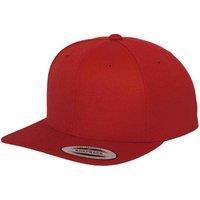 Flexfit Men's Classic Snapback Cap in Red