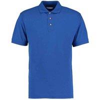 Kustom Kit Men's Workwear Heather Polo Shirt in Blue | Size: 2XL