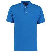 Kustom Kit Men's Workwear Heather Polo Shirt in Bright Blue | Size: 2XL