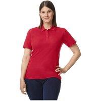 Gildan Women's Double Piqu Polo Shirt in Red | Size: Medium