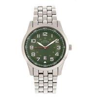 Elevon Men's Garrison Bracelet Watch with Date in Green