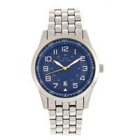 Elevon Men's Garrison Bracelet Watch with Date in Blue