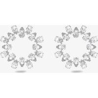 Swarovski Women's Millenia Crystal Halo Stud Earrings 5601509 in Silver