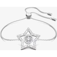 Swarovski Women's Stella Crystal Star Bracelet 5617881 in Silver | Size: Adjustable